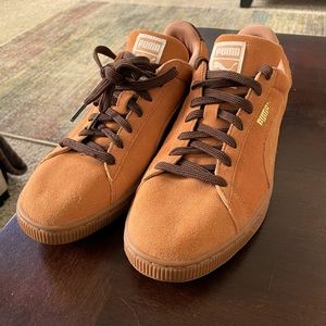 Puma suede shoes